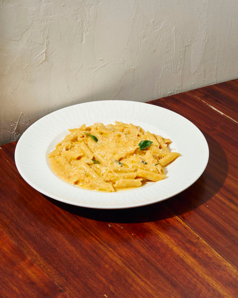 Tomato and Mozzarella Cream Penne