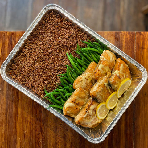 Baked Salmon Bento Family Platter
