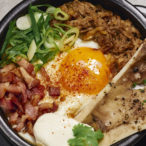 Gallo Pinto x Roasted Bone Marrow
