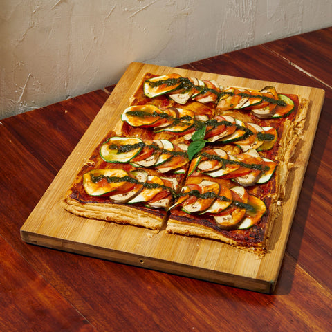 Ratatouille Puff Pizza