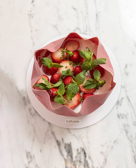 Strawberry Garden Cake - Strawberry Shortcake (8-inch)