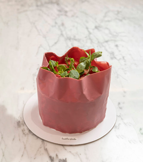 Strawberry Garden Cake - Strawberry Shortcake (8-inch)