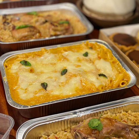 Penne Alla Crema di Mozzarella Family Platter