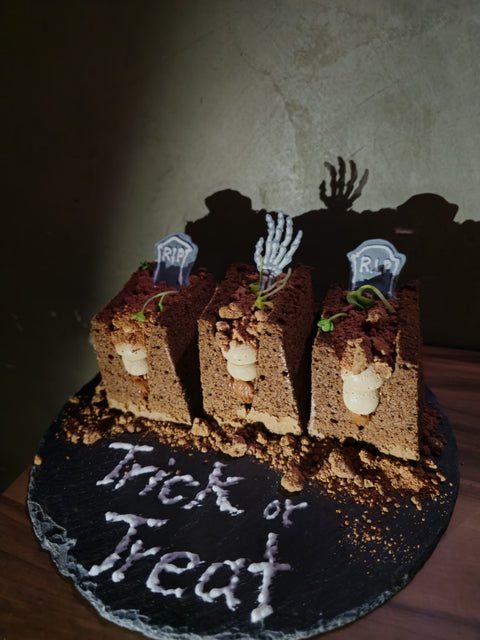 Halloween Tomb Cakes