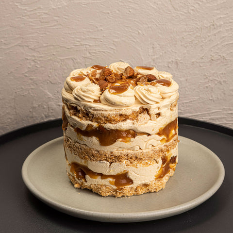 Salted Caramel and Almonds Sans Rival (4-inch)