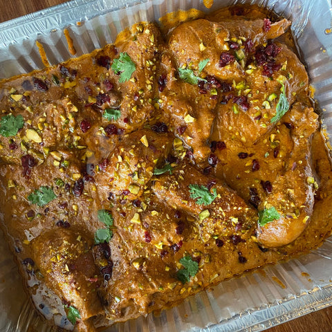 Spicy Indian Butter Chicken Family Platter