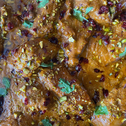 Spicy Indian Butter Chicken Family Platter